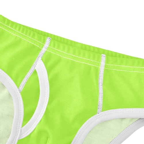 ODAWA Green Yellow Toddler Briefs Cotton Underwear Boys 6t Underwear4