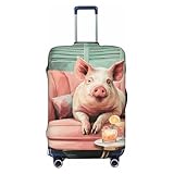 Design personnalisé pour une identification facile : avec une double impression et un design unique, notre housse de bagage facilite l'identification de votre valise à l'aéroport, ce qui permet d'économiser du temps et d'éviter les pertes