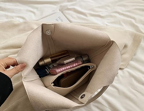 Large Capacity Women's Tote Bag with Comfortable Handles and Secure Magnetic Closure3