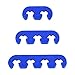 X AUTOHAUX 12pcs 7mm 8mm 8.5mm 8.8mm Car Engine Spark Plug Separators Ignition Wire Separators Holder Blue