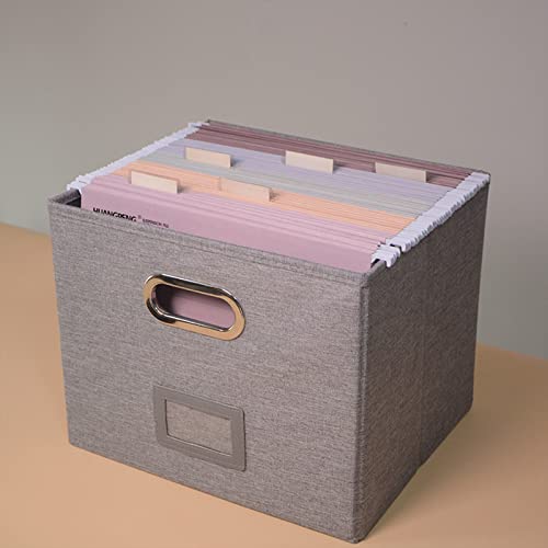 Pasta suspensa tamanho A4, 5 peças, pastas de arquivo suspensas com abas, organizador de documentos