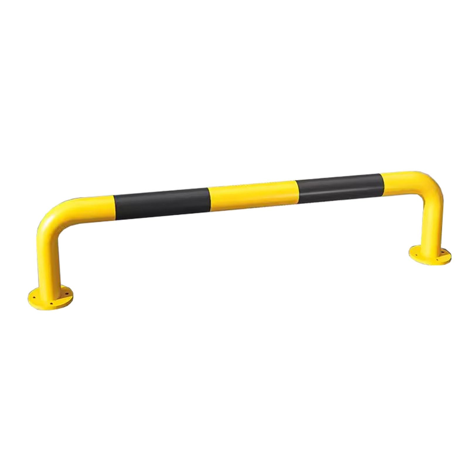 Lpmengs-Eu 78.7*11.8In Safety Bollard Safety Bollard Post, Steel Bollards With Reflective Tape