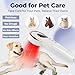 Portable Cold Laser Therapy Device in Pain Relief Red Light Therapy for Dogs and Humans for Shoulders, Knees, Back, Muscles, Wrists, Ankles, with 808nm x 4pcs, 650nm x 12pcs