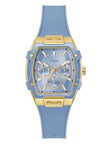 Image of GUESS Trend 35 mm Blue Dial Women Chrono Watch- GW0945L3