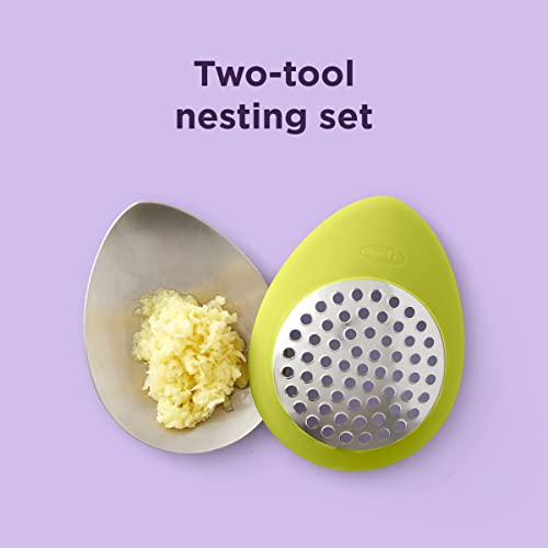 Chef'N 5284625 Peel 'N Grate Ginger Peeler And Grater,Green thumb #2