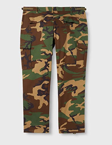 Teesar Men's BDU Trousers Ripstop Slimfit Woodland3