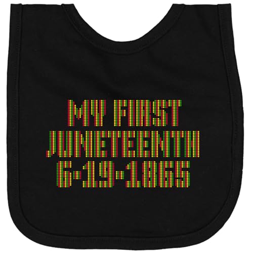 inktastic My First Juneteenth Newborn Bib