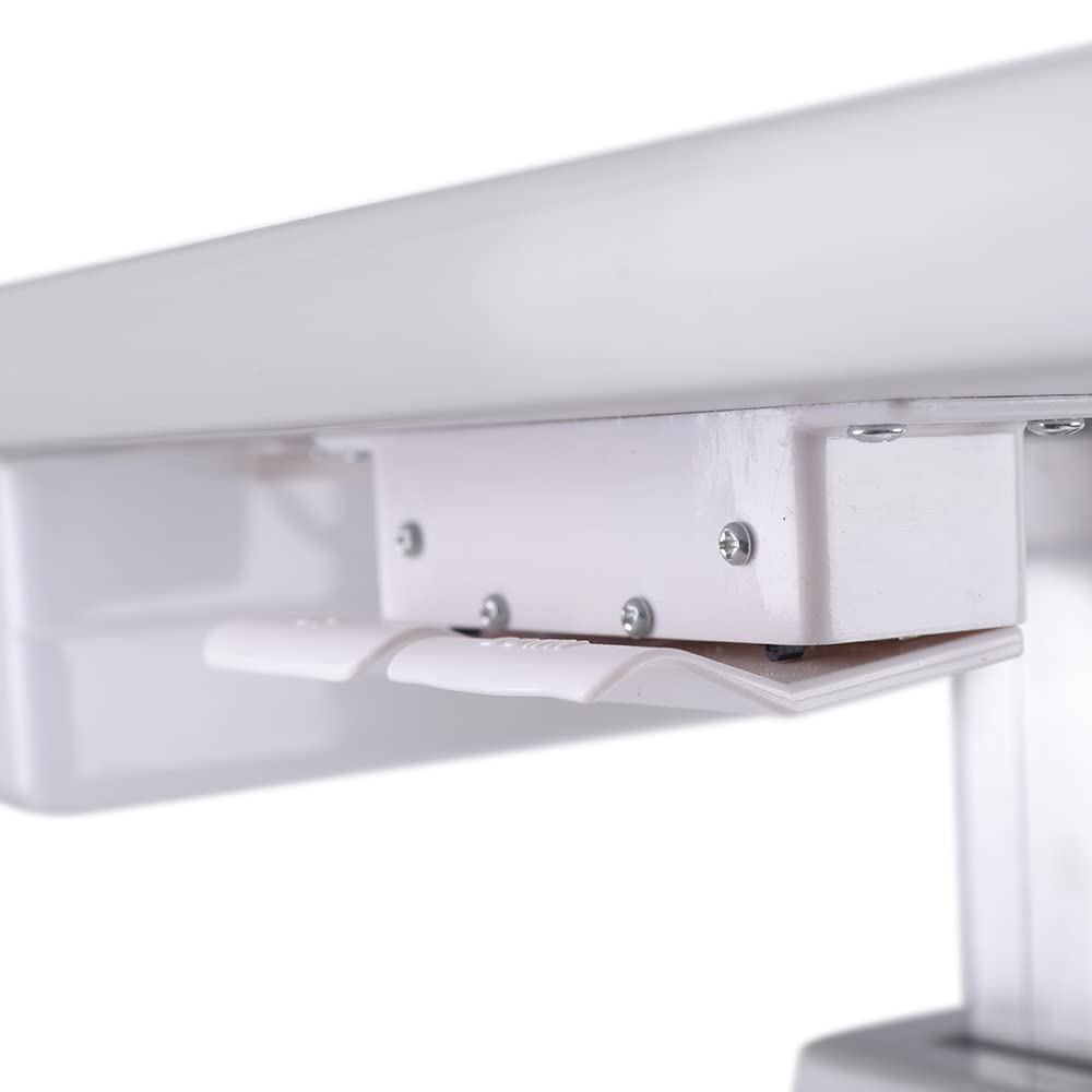 Optometrist Optischer Tisch, 40 x 48 cm, motorisierter Instrumententisch mit verstellbarer Höhe, optischer Brillen-Instrumententisch für Seh-, Gesundheitseinrichtungen, optische Geschäfte