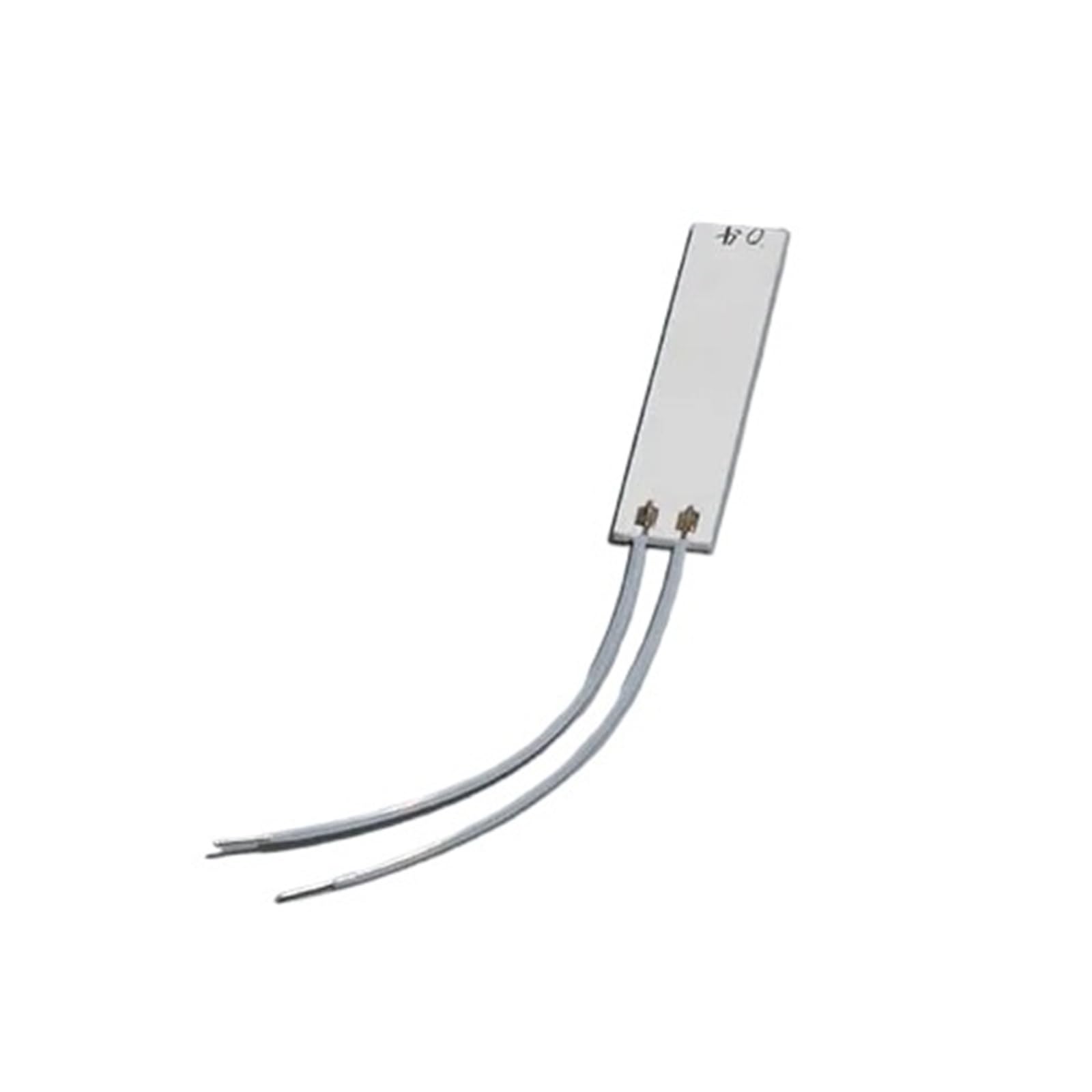 FXFBRTRWN 50x10x1.3mm High Temperature Ceramic Heating Plate Aluminum Oxide Heater 1piece(3.7V 1.5W 60C)