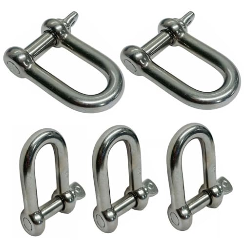 DBMIMPORTERS 5 PC Stainless Steel 5/16