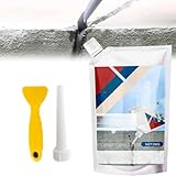 Wasserdichte Betonversiegelung für den Außenbereich, starker Betonriss-Reparaturkleber, geeignet für Einfahrten, Parkplätze und Straßen (1 Tube, 200 g)