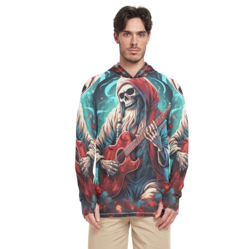 T-Shirt Protection Solaire UPF 50+ Rash Guard Homme Manches Longues