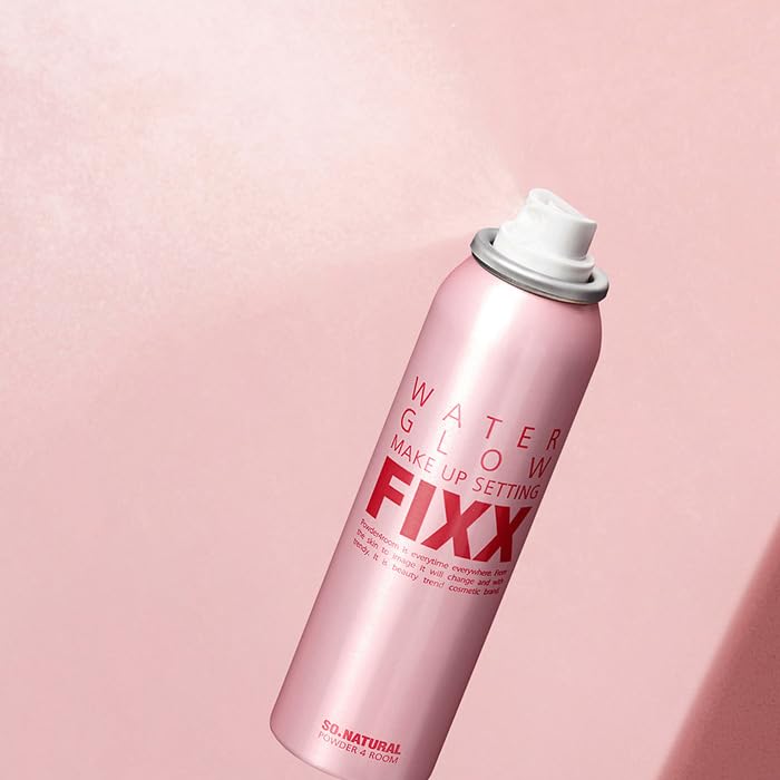 so natural WATER GLOW MAKE UP SETTING FIXX メイクキープミスト