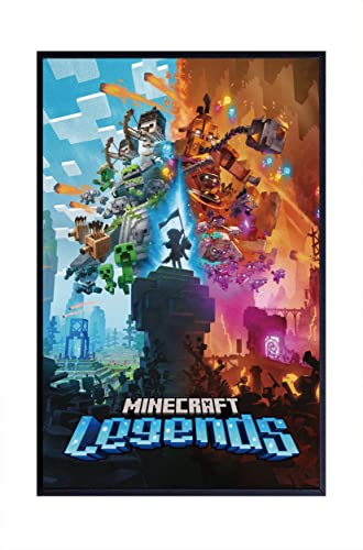 Theissen Minecraft Legends - Póster para decoración de pared de dormitorio, póster mate sin marco, 28 cm x 43 cm