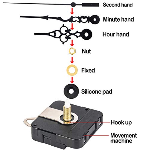Litthing 4 Paia Movimento al Quarzo delle Lancette...