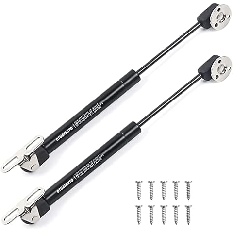 OTUAYAUTO 45N/10Lbs Gas Strut - 10 Inch Lift Support - for Cabinet Lid, Gas Lift Cylinder, Tool Box, Toy Box Shock Absorber, Door Piston Opener (pack of 2) Cover