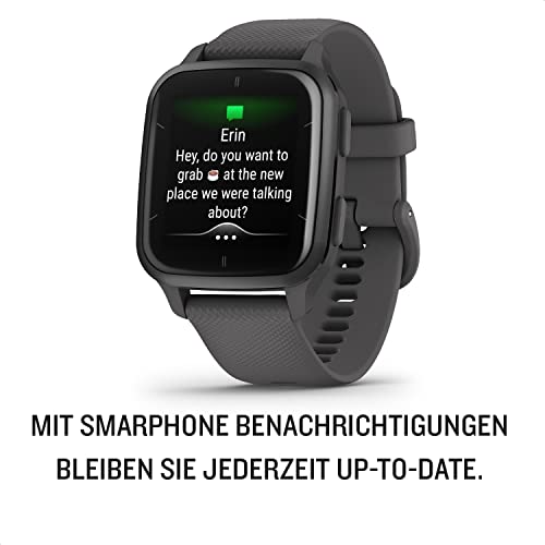 Garmin Venu Sq 2 - GPS-Fitness-Smartwatch mit 1,4" AMOLED Display, Schlafanalyse mit Sleep Score und über 25 Sport-Apps. 24/7 Gesundheitsdaten, Garmin Pay, bis zu 11 Tage Akkulaufzeit und wasserdicht. – Bild 4