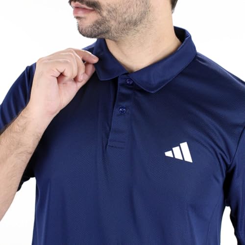 Image of adidas Men Polyester Regular Fit Polo Shirt