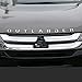 Auto Embleme Slim Bording 3D Brief Aufkleber Trim Für Mitsubishi Outlander Eclipse Cross Auto Zubehör Auto Aufkleber Styling Embleme (Color Name : for Outlander)