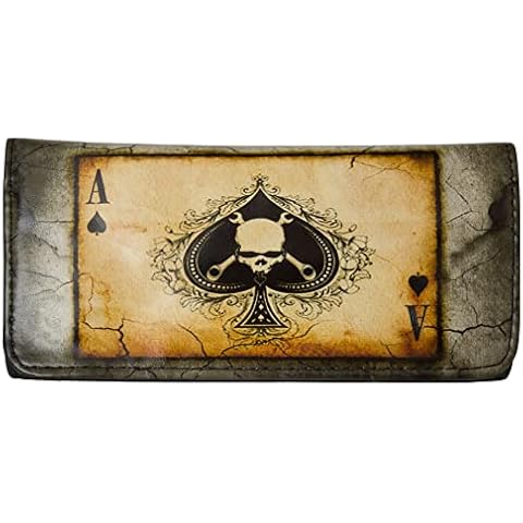 Faux Leather Tobacco Pouch - Ace of Spades 2 Cover