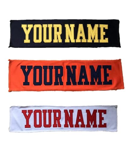 Custom Name Stitched for Football Jersey Any Your Name Design Personalized Nameplate Back Uniform Men