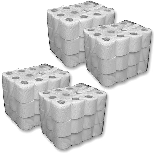 KAPCO Value White Toilet Rolls (144 Pack, 2-Ply) Soft, Gentle, Embossed, Comfort Toilet Tissue Paper | Ideal Bulk Buy for Homes, Office, Restaurants | Made from Sustainable Pulp | 100 Sheets per Roll KAPCO Value White Toilet Rolls (144 Pack, 2-Ply) Soft, Gentle, Embossed, Comfort Toilet Tissue Paper | Ideal Bulk Buy for Homes, Office, Restaurants | Made from Sustainable Pulp | 100 Sheets per Roll