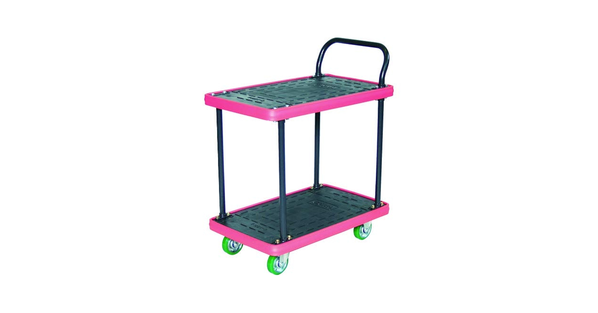 Amazon.co.jp: トラスコ中山 TRUSCO MKP樹脂製台車 2段式 906