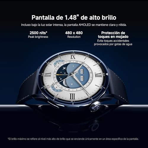 XIAOMI Watch S5 46 mm, smartwatch Hombre y Mujer, GPS, 21 días, Negro - Image 7