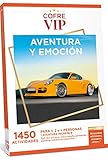 ✅ El cofre regalo contiene una tarjeta y una guía con todas las experiencias. La Tarjeta le permite el disfrute de la experiencia elegida entre las diferentes opciones que aparecen en la guía. En dicha Tarjeta Regalo figura un código que permite hacer efectiva la reserva y disfrutar de la misma.