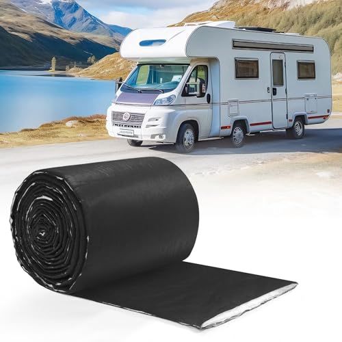RV Camper Insulation Roll, Water-Resistant Thermal & Sound Barrier, ‎Automotive Camper Van Insulation 16.5' x 315' for Van Conversions, RVs, Trucks
