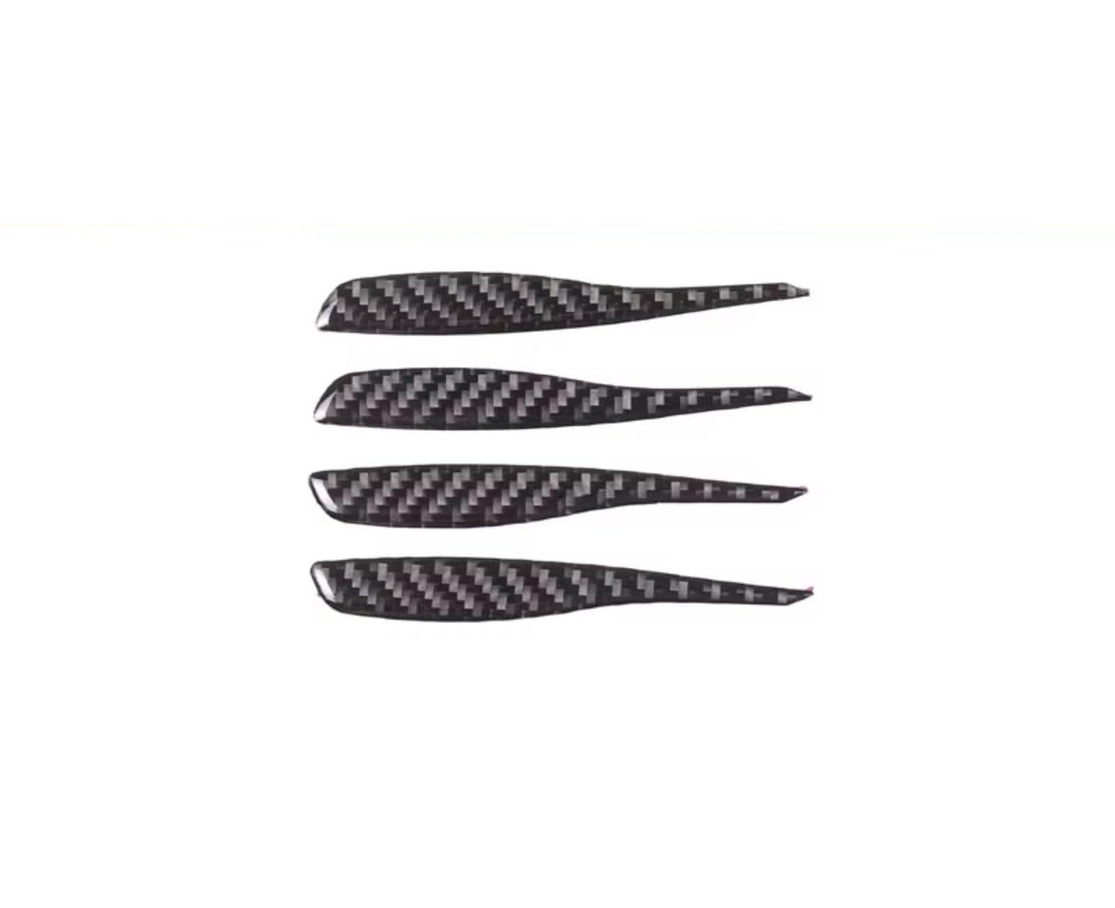 Car Interior Moulding Trim for BMW 3 Series E90 2005-2012 Carbon Fiber Car Interior Decoration Cover Stickers Dashboard Console Gear Shift Door Handle Trim(A)