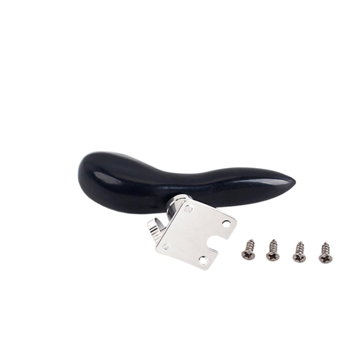 Supporto per Fagotto Cg10 Base Accessorio per Fagotto | Finitura Nero Lucida, Bakelite e Metallo, Design Ergonomico, Installazione e Rimozione Semplici, Resistenza alla Corrosione