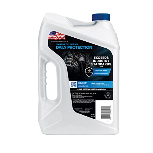 Valvoline Daily Protection Sae 5W-20 Synthetic Blend Motor Oil 5 Qt (Packaging May Vary) #TOP1