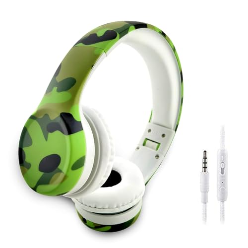 Casque enfants avec double port audio idéal pour l'école et les voyages en famille