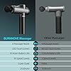 BURNNOVE Massagepistole Elektrische Massage Gun 99 Geschwindigkeiten 8 Massageköpfe tragbares Tiefengewebe-Massagegerät 2550 mAh mit LED-Anzeige-Touchscreen für Rücken, Schulter Schmerzlinderung #5