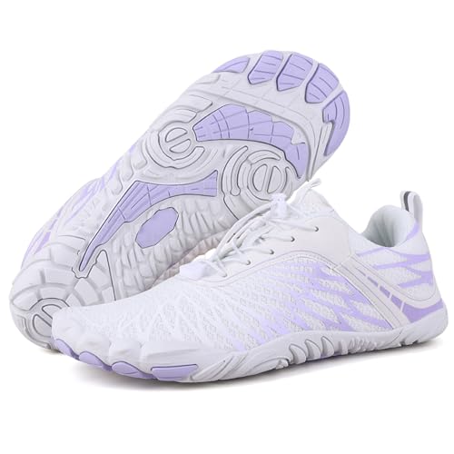 Image of Hike Footwear Barefoot Shoes, Pro Barefoot Shoes Women Men, Athletic Hiking Shoes, Minimalist Water Shoes Breathable Quick Dry Zero Drop Trail Running Shoes with Non-Slip Sole & Wide Toe Box