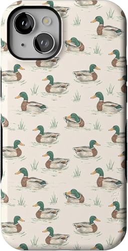 Casely iPhone 15 Plus Case | The Boyfriend Collection | Mallard & Co. | Bold Protective Design | Compatible with MagSafe