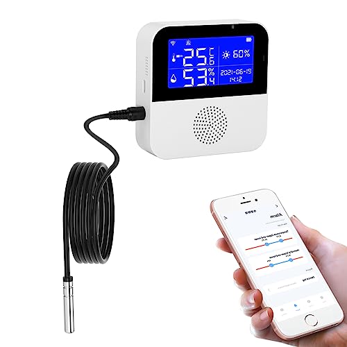 Sensore WiFi Temperatura E Umidità Comboss - Con Sonda Esterna, Per Frigoriferi, Terrari - Foto 5