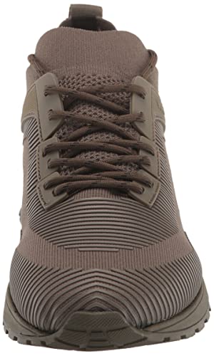 HUGO Men's Tonal Lace Up Nylon Sneakers2