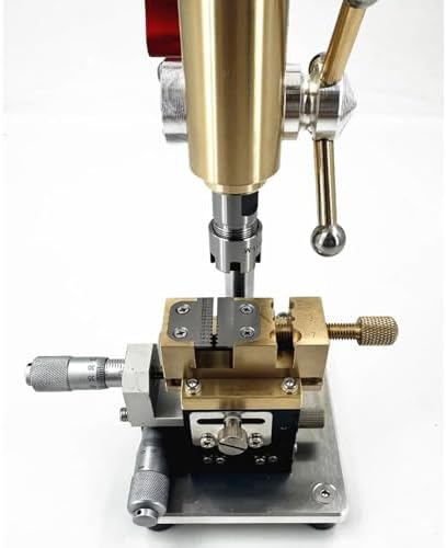 Precision bench drill, multi-function variable speed bench drill press with digital display and adjustable voltage for watch repair