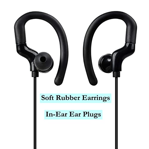 HYS-Compatible-with-Motorola-Earpiece-G-Shape-PTT-with-Mic-2-Pin-Radio-Ear-Piece-dp1400-cp040-gp300-Hytera-Walkie-Talkie-Headset-for-security-guard-bodyguard