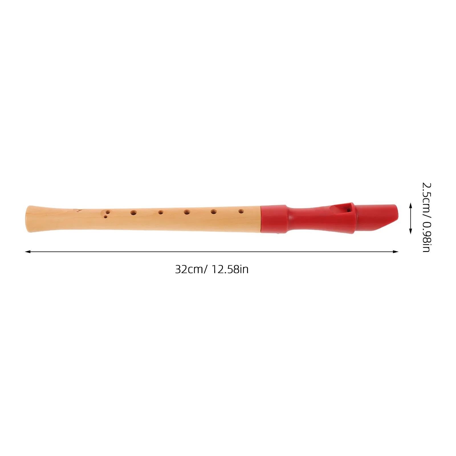 Flauto Dolce Flauto Dolce Soprano In Legno A 8 Fori Lezioni Di Musica Per Principianti Strumento In(Multi)