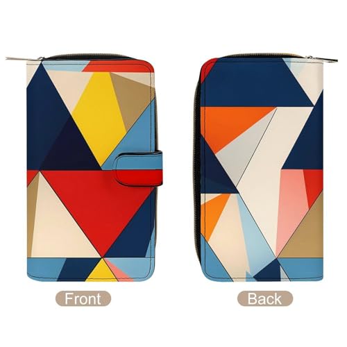 Graphic Womens Wallet Travel Long Purse Zippered Clutch Credit Card Holder for Men3