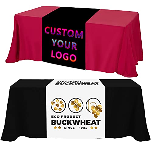 Custom Table Runner with Business Logo, 13