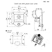 Stainless Steel T-Shaped Plate Lock Industrial Electrical Automotive Ship Container Toolbox Door(Ostiole-Plastic Hat)