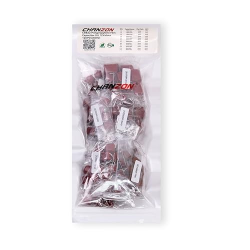Condensateur film polypropylène Chanzon 400V kit de 120 pièces pour circuit