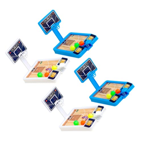 Toddmomy 4 Pack Mini Basketball Toy Colorful Desktop Game Toy Tabletop Basketball Game Plaything for Boys and Girls Random