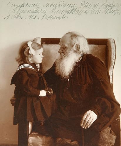 Affiche Léon Tolstoï impression sur toile portrait d'art mural 60x90cm