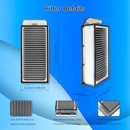 Image of Pymin 6Pcs Filters for Dreame X50 Ultra /L50 Ultra /L40S Pro Ultra / X50 master /Mova V50 Ultra,Replacement HEPA Filters /Accessories Kit /Filter Kit