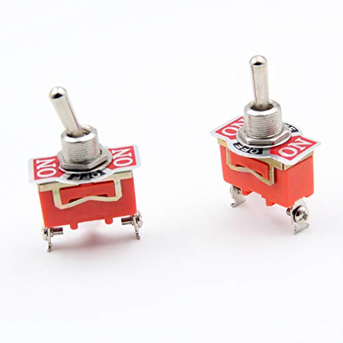Commutateur miniature ON/OFF 12V SPST noir pour circuits électriques